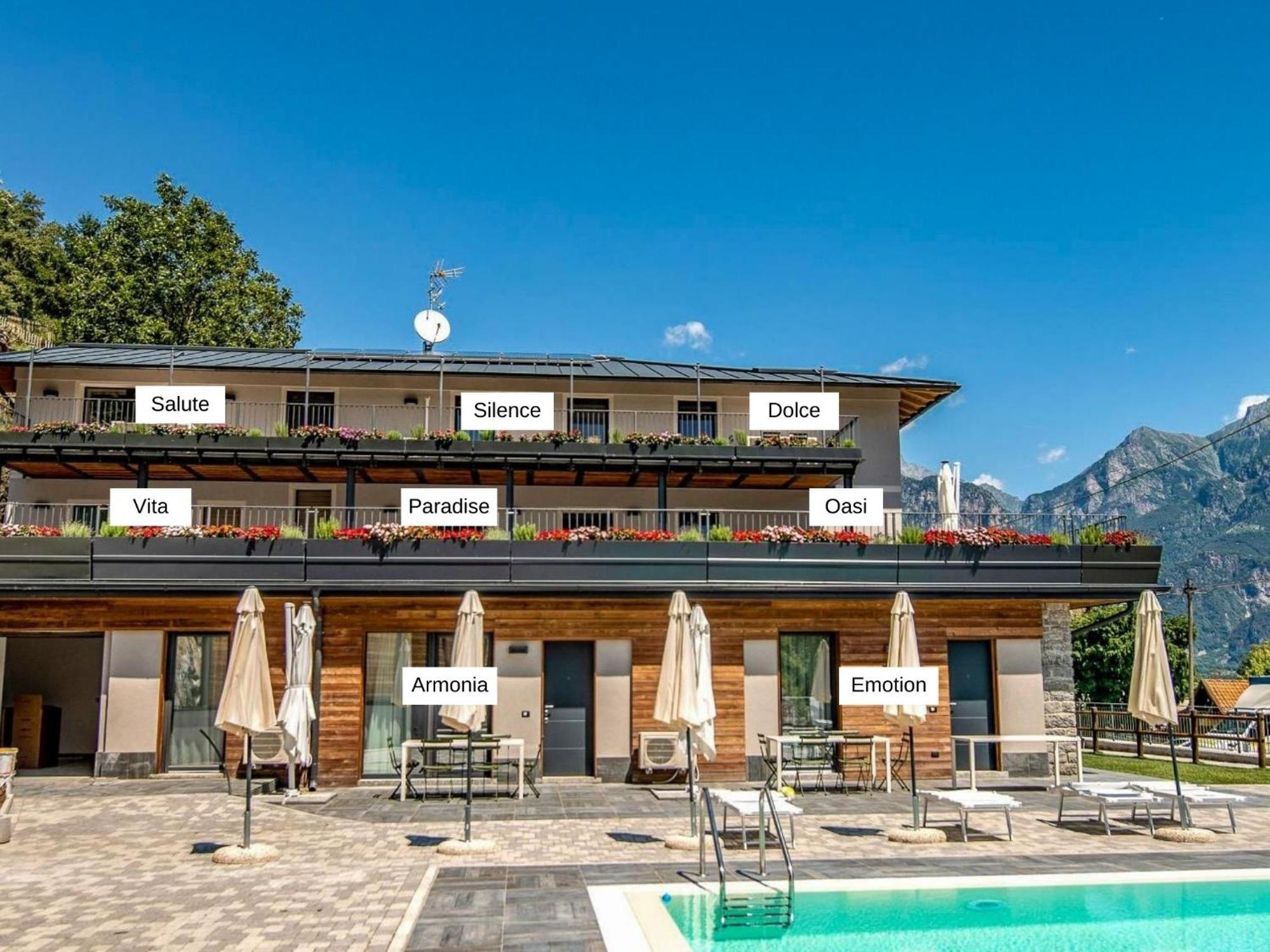 Dascio Dolce Ferienwohnung Panorama Balkon Am See 外观 照片